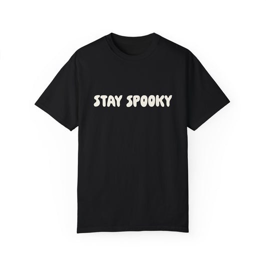 Halloween Stay Spooky Black T-Shirt