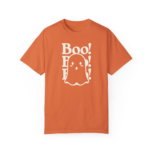 Halloween Boo Ghost Burnt Orange T-Shirt