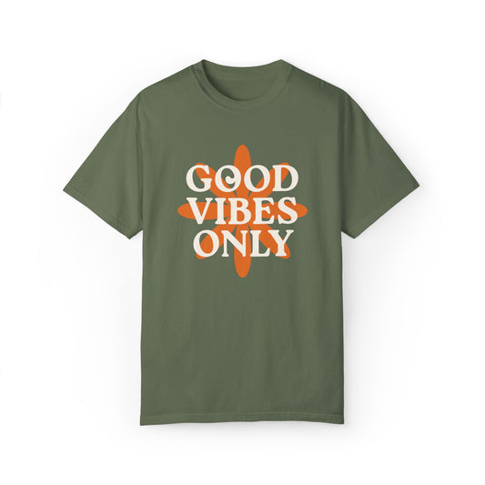 Good Vibes Only Sage T-Shirt