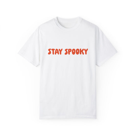 Halloween Stay Spooky White T-Shirt