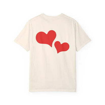 Floating Hearts Valentine's Day Ivory T-Shirt