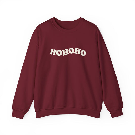 Merry Christmas Hohoho Garnet Sweatshirt