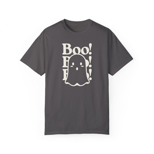 Halloween Boo Ghost Graphite T-Shirt